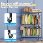 Homdox Rolling Garment Rack - Image 6