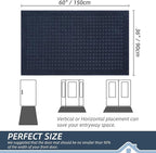 BEQHAUSE Waffle Door Mats Indoor 36"x60", Dog Mat - Image 2