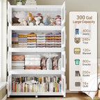 BROVIEW 1200 Qt Stackable Storage Bin - Image 4