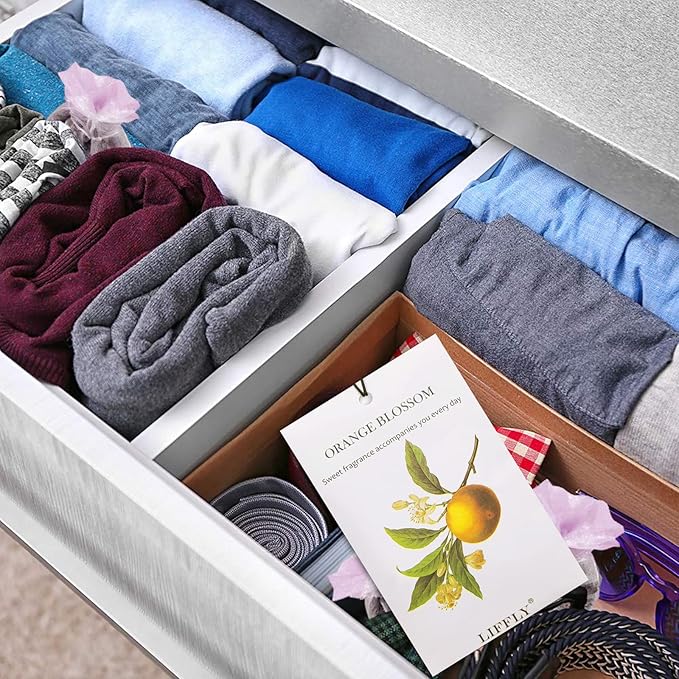 14 Packs Orange Blossom Sachets fit Drawer and Closet Long Lasting Gift - Image 6