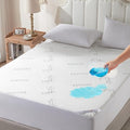 Waterproof King Size Mattress Protector, Mattress Pad Fitted 6"-18" Deep Pocket by Bedlore