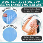 ENKOSI Extra Large Square Non Slip Shower Mat - Image 2