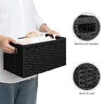 StorageWorks Pantry Baskets, Wicker Storage Baskets - Image 4