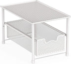 Simple Houseware Stackable Under Sink Cabinet Sliding Basket Organizer Drawer by SimpleHouseware
