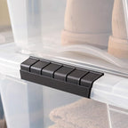 IRIS USA 32 Qt Stackable Plastic Storage Bins - Image 7