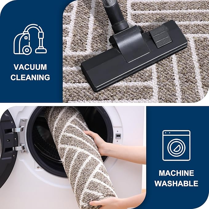 OLANLY Indoor Door Mat, 40x32 Inch, Dirt Resistant and Absorbent, Non-Slip - Image 5