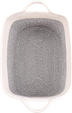 Medium and Large Woven Basket//With Handle, Used - Image 4