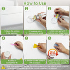 Fiberglass Tub Repair Kit, Porcelain Sink and Bathtub Repair Kit - Image 7