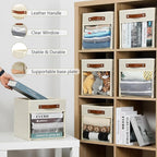 HNZIGE 11 x 11 Storage Cubes Bins - Image 6