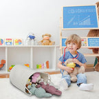 Cotton Rope Laundry Basket Hamper - Image 7