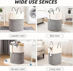 Woven Laundry Basket for Clothes, 80L Large Rectangle Laundry Hampers - Image 7