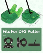 Golf Headcovers Golf Club Head Covers Four Leaf Clover Good Luck Charm - Image 2