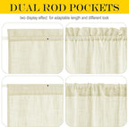 NICETOWN French Sheer Door Panel - Image 2