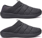 KUBUA Slippers for Men and Womens Indoor House Shoes Plush Slip on Outdoor - Image 2