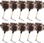 Ostrich Feather Duster 14" Natural Handheld Reusable Feathers Dusters by FeelFunFeather