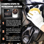 White Leather Repair Kit, Leather Dye - Image 6