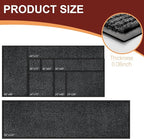 Vicwe Indoor Outdoor Door Mat, Non-Slip Washable Doormats Entrance Mats - Image 8