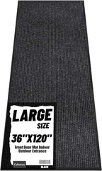 Front Door Mat Indoor Outdoor Entrance, TPR Backing Non-Slip Doormats, Low by Unknown