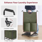 Tajsoon 5 Sections Laundry Sorter, Laundry Hamper - Image 5