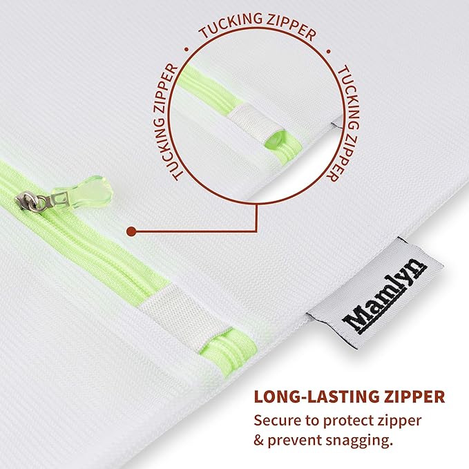Mesh Laundry Bag for Delicates, Wash Bag for Underwear and Lingerie, Makeup - Image 4