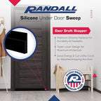 Adhesive Backed Door Draft Stopper – Silicone Under Door Sweep - Image 5