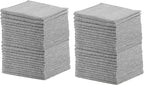 Rubbermaid All Purpose Microfiber Cleaning Cloth Towels, 50 Pack, Non-Scratch by Rubbermaid