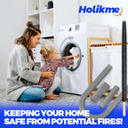 Holikme 2 Pieces Dryer Vent Cleaner Kit, Dryer Lint Vacuum Attachment and - Image 8