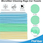 Shop Towels – 150 Pack Edgeless Microfiber Cleaning Cloths, Reusable Lint-Free - Image 3