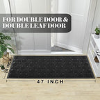 Yimobra Door Mat, Outdoor Indoor Entrance Welcome Mat, Heavy Entry Front Door - Image 2