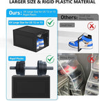 12 Pack Hard Sturdy Thickened Rigid XX Large Shoe Storage Organizer - Image 5