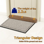 NABOWAN 30" Weighted Under Door Draft Stopper -Triangular Door Draft Blocker - Image 4
