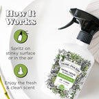 Home-Pourri Air + Fabric Multi-Purpose Odor Freshener Spray, Bamboo Rain - Image 5
