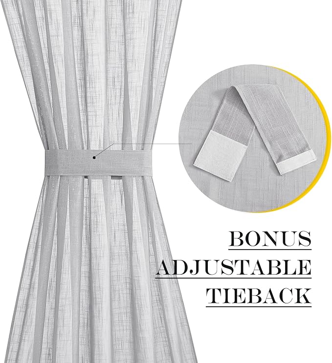NICETOWN SidelightCurtains 72 Inches Long - Image 4