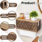Paper Towel Dispenser Wall Mount, Paper Towel Holder Wall Mounted - Image 6