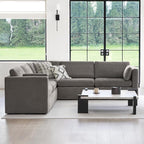 CHITA Oversized Modular Sectional Fabric Sofa Set, FSC Certified Extra Large 5 - Image 4