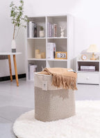 Medium and Large Woven Basket//With Handle, Used - Image 8
