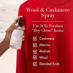 The Laundress Wool and Cashmere Fabric Spray, Wool Dewrinkle Spray, Upholstery - Image 5