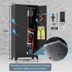 71'' Metal Storage Cabinet - Image 2