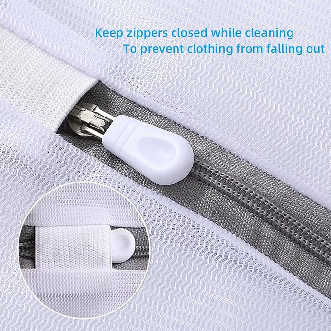 Laundry Bags Mesh Wash Bags Set Of 4 Mesh Laundry Bags - Image 4