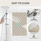 Shower Mat Non Slip Bathtub Mat, 27 x 16 Inch Eco-Friendly Soft Bath Mat - Image 6