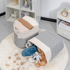 Hamper Toy Storage Collapsible Laundry Bin, Medium Fabric Organizer - Image 5