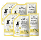 J.R. Watkins Foaming Hand Soap Refills, Alcohol-Free Hand Wash, Cruelty-Free by JRWatkins