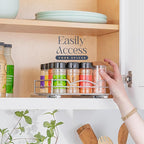 Pull Out Cabinet Organizer for Spices, Cans - Image 6
