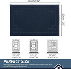 BEQHAUSE Door Mat 20" x 32", Non-Slip Door Mats Indoor Entryway Rugs Washable - Image 2