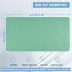 Non-Slip Bathtub Mat, Anti Slip Shower Mat, Fast Drying Bathtub Mats, Foot - Image 2