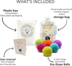 Friendsheep Wool Dryer Balls, Organic Reusable Fabric Softener Alternative - Image 4