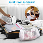 2 Pack 2 Size 120g Honeycomb Shoe Washing Machine Bag, Fabric Shoe Bag - Image 5