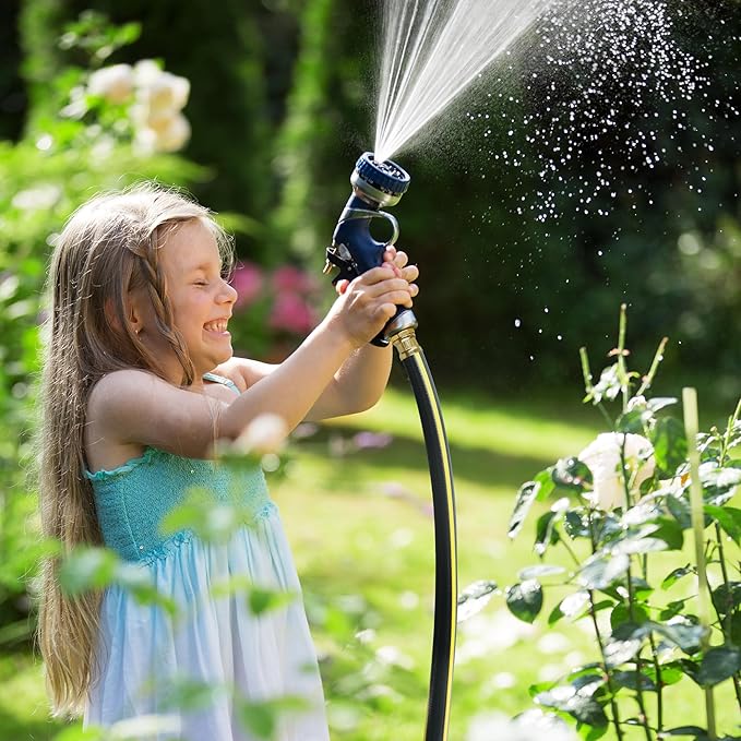 Solution4Patio Long Black Garden Hose 3/4 in. x 50 ft. -Heavy Duty Durable - Image 6