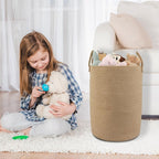 Cotton Rope Laundry Basket Hamper - Image 5