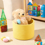 Small Basket for Organizing | Cube Shelf Closet Storage Baskets | 9.7×9.7×7.1” - Image 4